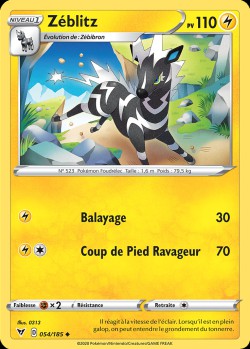 Carte Pokémon: Zéblitz