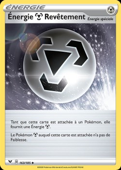 Carte Pokémon: Énergie Métal Revêtement