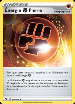 Carte Pokémon: Énergie Combat Pierre