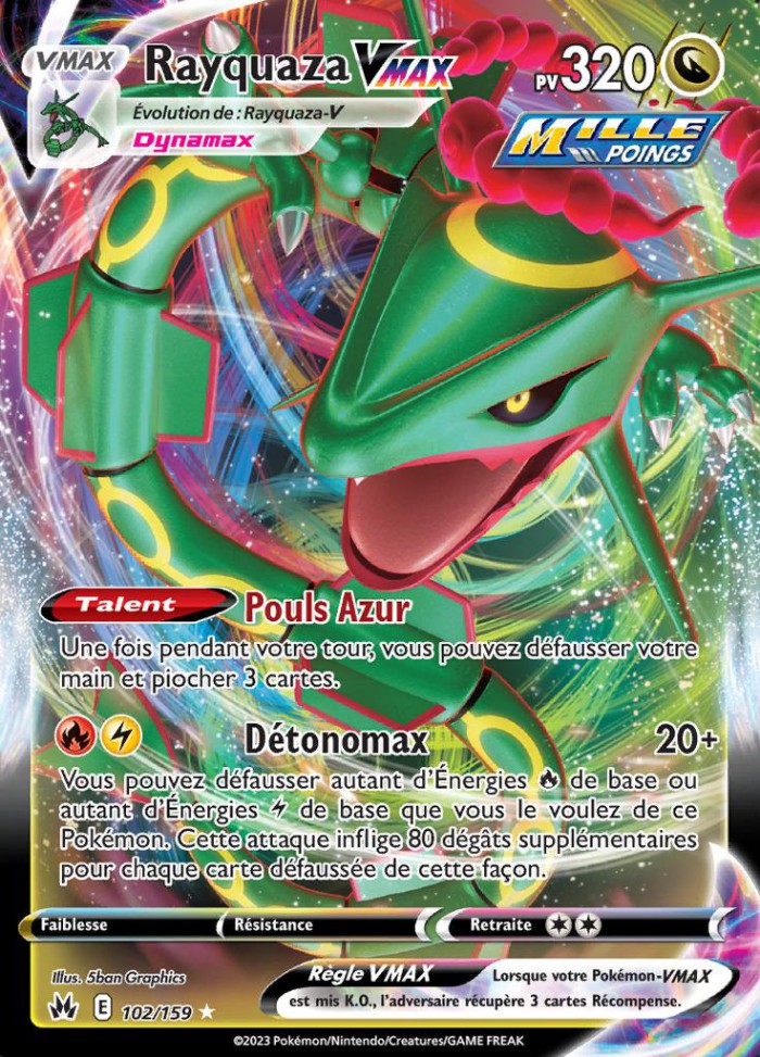 Carte Pokémon: Rayquaza VMAX