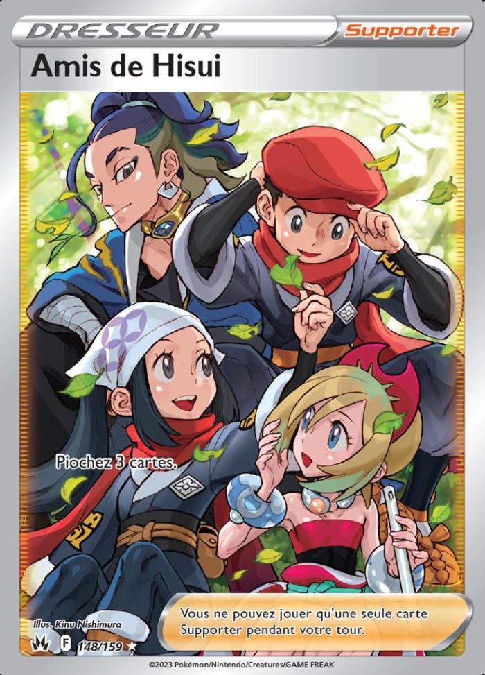Carte Pokémon: Amis de Hisui