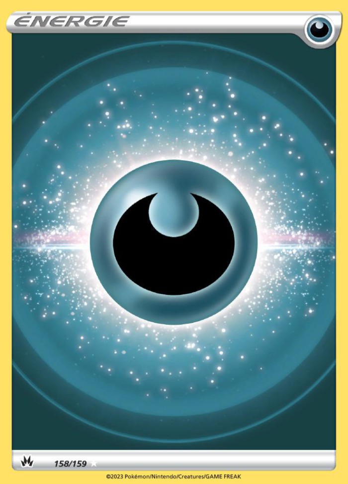 Carte Pokémon: Énergie Obscurité