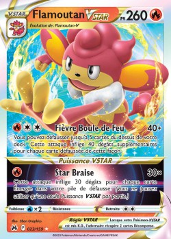 Carte Pokémon: Flamoutan VSTAR
