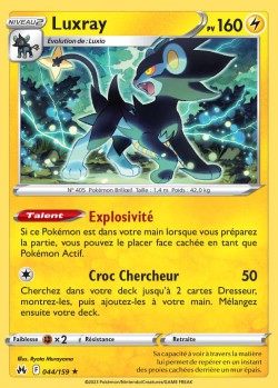 Carte Pokémon: Luxray