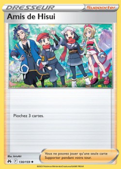 Carte Pokémon: Amis de Hisui