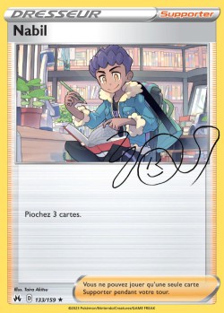 Carte Pokémon: Nabil