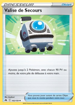 Carte Pokémon: Valise de Secours