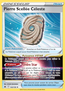 Carte Pokémon: Pierre Scellée Céleste