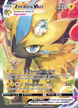 Carte Pokémon: Zeraora VMAX