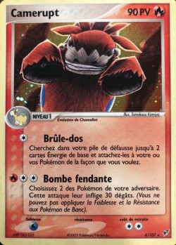Carte Pokémon: Camerupt
