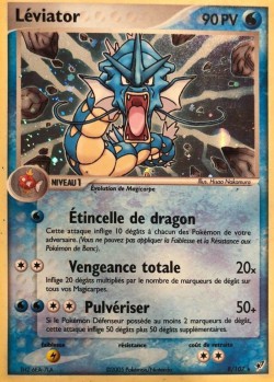 Carte Pokémon: Léviator