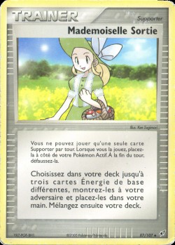 Carte Pokémon: Mademoiselle Sortie
