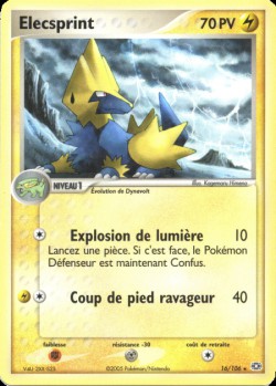 Carte Pokémon: Elecsprint