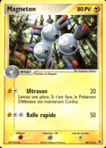 Carte Pokémon: Magnéton