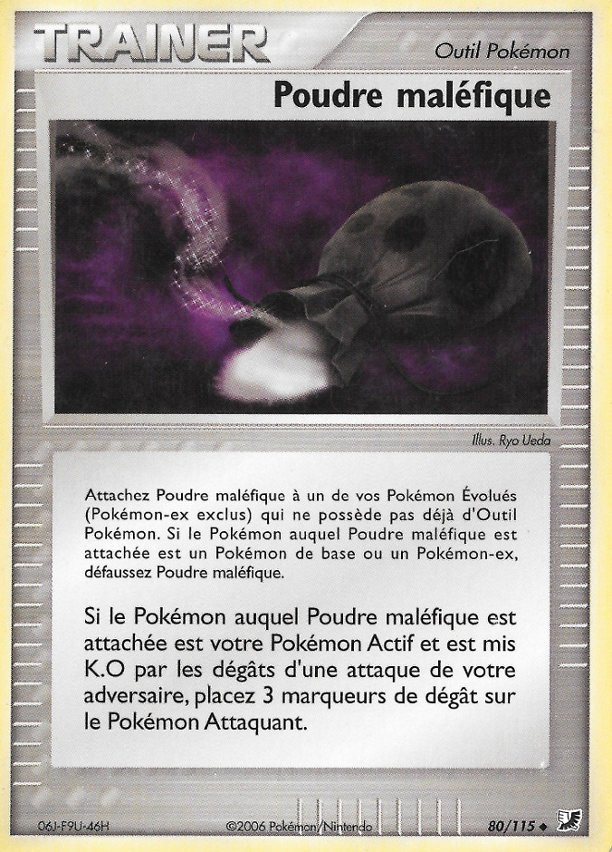 Carte Pokémon: Poudre maléfique