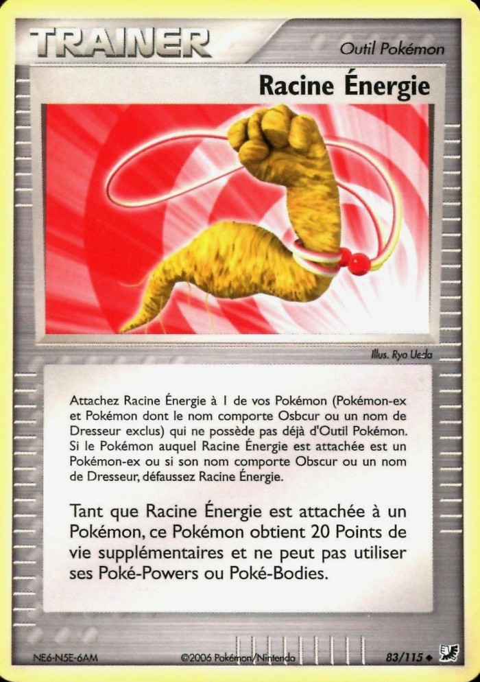 Carte Pokémon: Racine Énergie