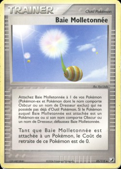 Carte Pokémon: Baie Molletonnée