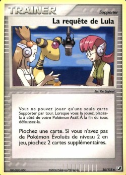 Carte Pokémon: La requête de Lula