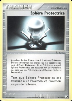 Carte Pokémon: Sphère Protectrice