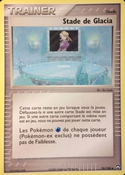 Carte Pokémon: Stade de Glacia