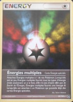 Carte Pokémon: Énergies multiples