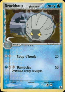 Carte Pokémon: Drackhaus δ