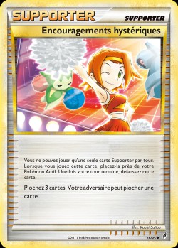 Carte Pokémon: Encouragements hystériques