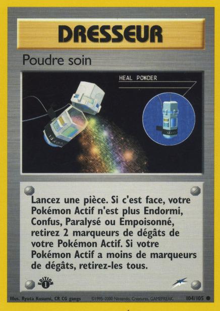 Carte Pokémon: Poudre soin