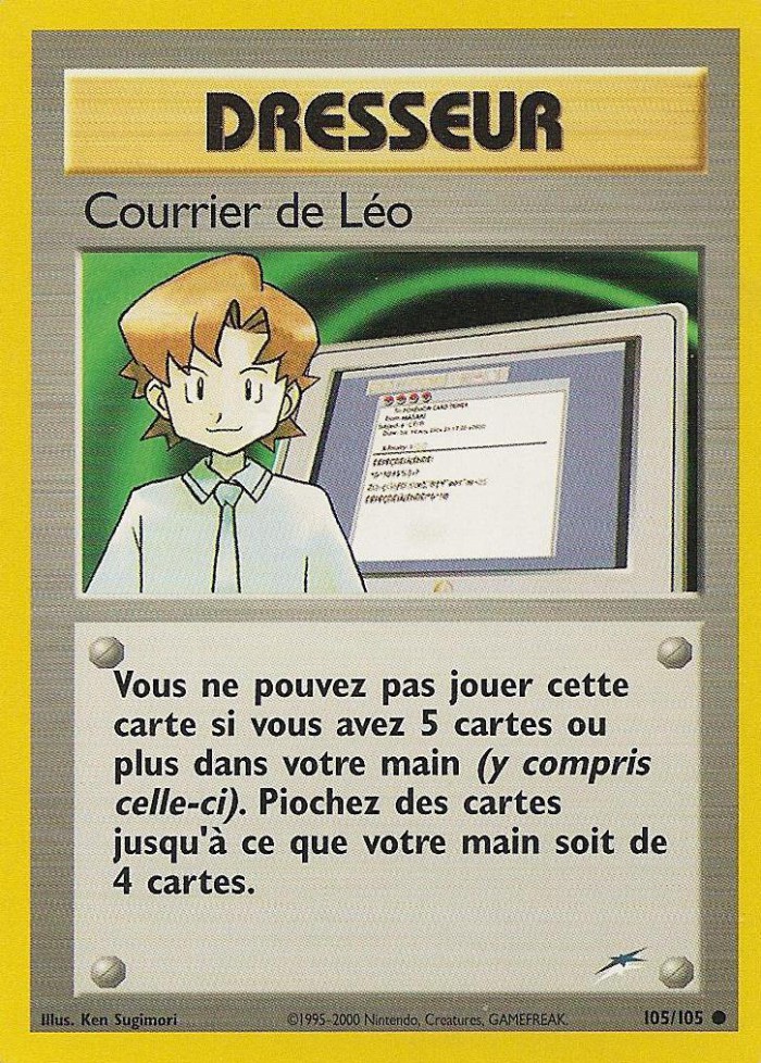 Carte Pokémon: Courrier de Léo