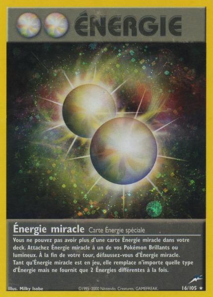 Carte Pokémon: Énergie miracle