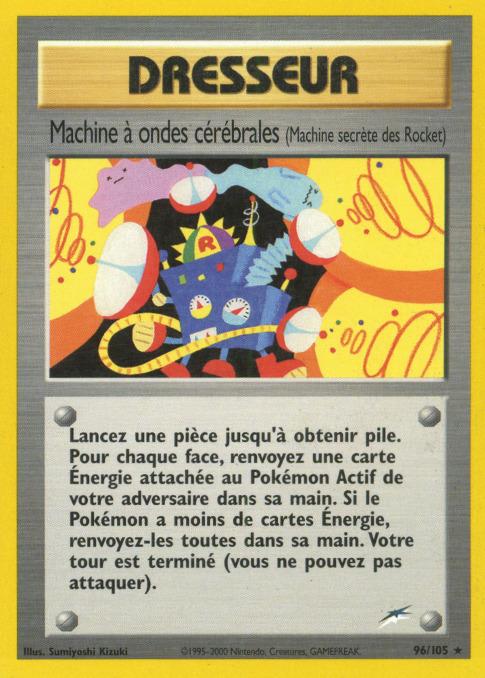 Carte Pokémon: Machine à ondes cérébrales