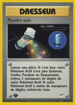 Carte Pokémon: Poudre soin