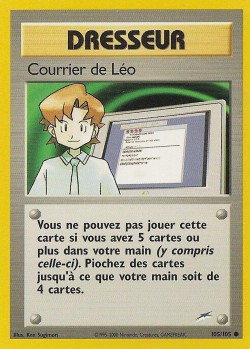 Carte Pokémon: Courrier de Léo