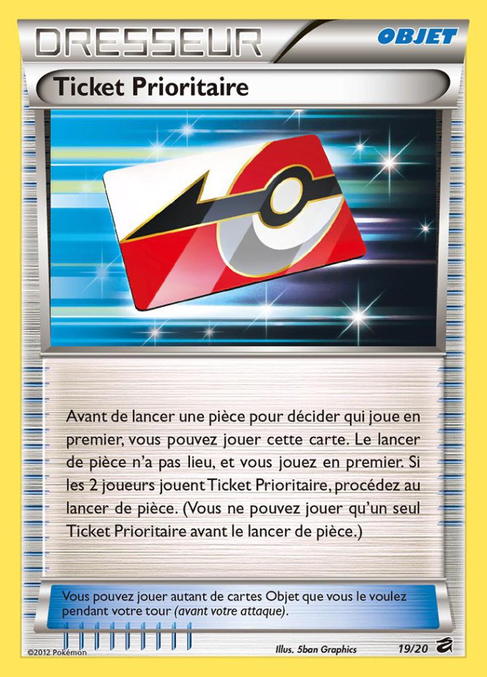 Carte Pokémon: Ticket Prioritaire
