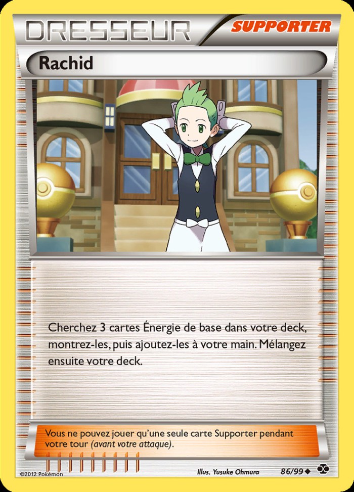 Carte Pokémon: Rachid