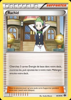 Carte Pokémon: Rachid