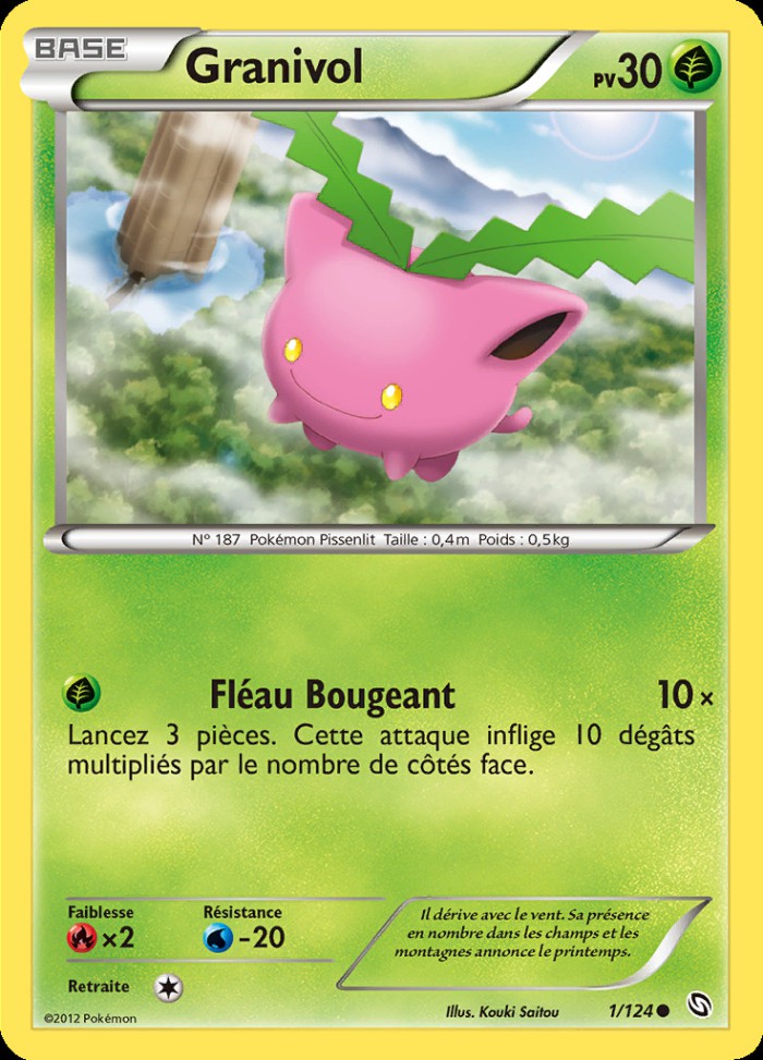 Carte Pokémon: Granivol