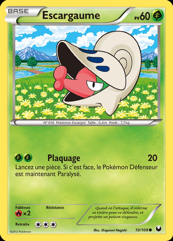 Carte Pokémon: Escargaume