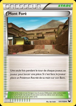 Carte Pokémon: Mont Foré