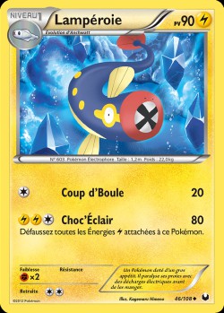 Carte Pokémon: Lampéroie