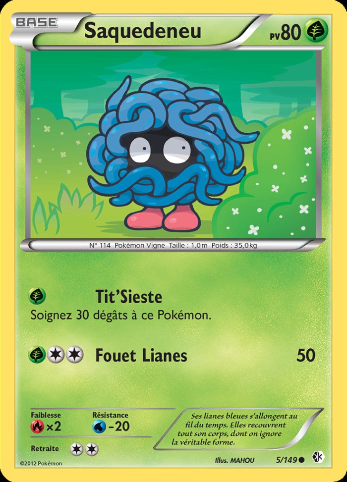 Carte Pokémon: Saquedeneu