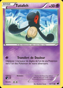 Carte Pokémon: Tutafeh