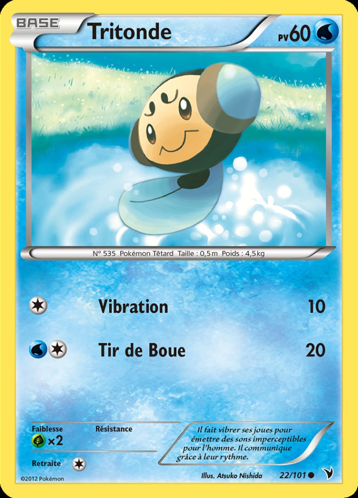 Carte Pokémon: Tritonde
