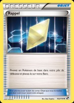 Carte Pokémon: Rappel