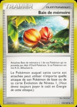Carte Pokémon: Baie de mémoire