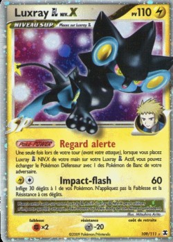 Carte Pokémon: Luxray GL NIV.X