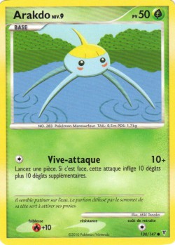 Carte Pokémon: Arakdo