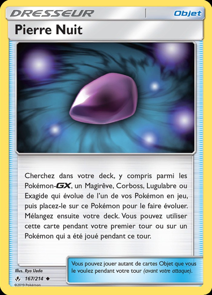Carte Pokémon: Pierre Nuit
