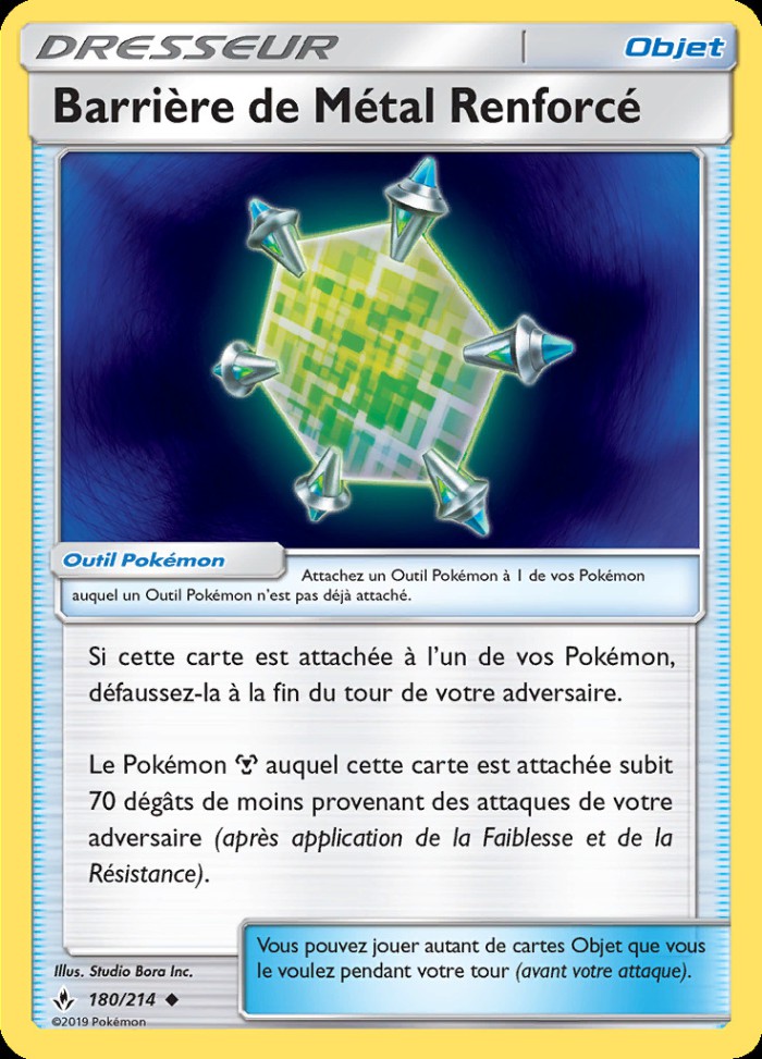 Carte Pokémon: Barrière de Métal Renforcé