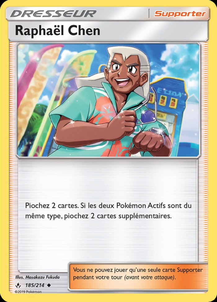 Carte Pokémon: Raphaël Chen